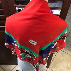 Yves saint laurent vintage YSL scarf